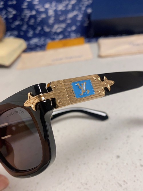 ルイヴィトンサングラス角部分ディテール